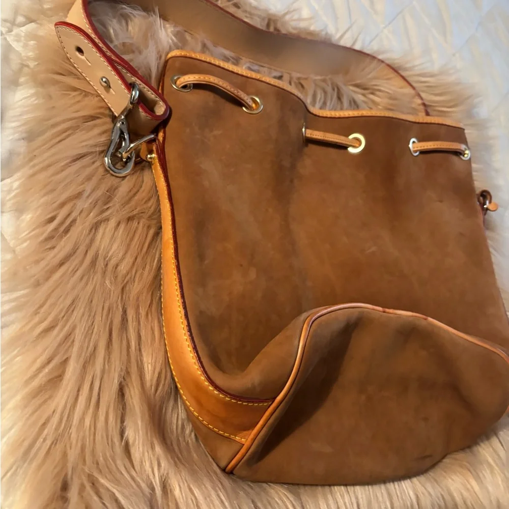 Elegant Brown Leather Hobo Bag